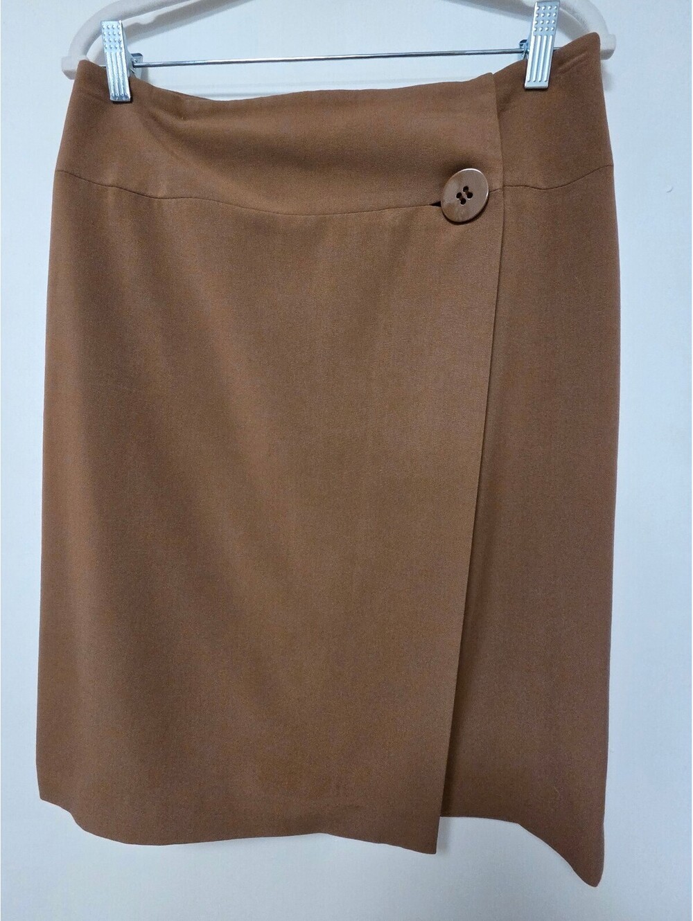 Focus 2000 butterscotch brown midi skirt